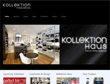 Tablet Screenshot of kollektion.com.my